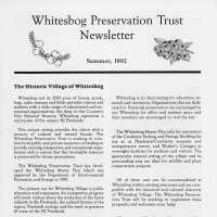 The Whitesbog Preservation Trust Newsletter