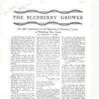 25th Anniversary of Blueberry Culture