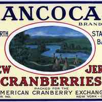 Rancocas Cranberries Label