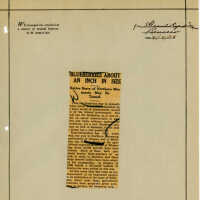 Newspaper Clipping