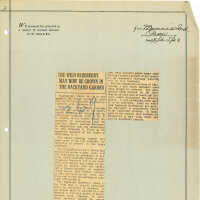 Newspaper Clipping