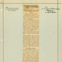 Newspaper Clipping