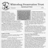 The Whitesbog Trust Preservation Newsletter