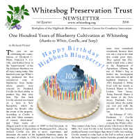 The Whitesbog Preservation Trust Newsletter