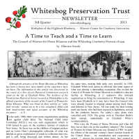 The Whitesbog Preservation Trust Newsletter