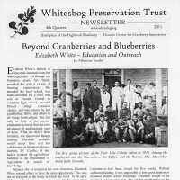 The Whitesbog Preservation Trust Newsletter