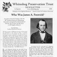 The Whitesbog Preservation Trust Newsletter