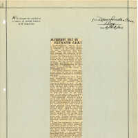 Newspaper Clipping