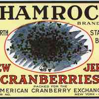 Shamrock Cranberries Label