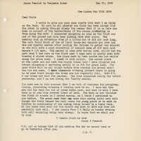 James Fenwick to Benjamin Jones - May 25, 1843