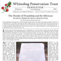 The Whitesbog Preservation Trust Newsletter