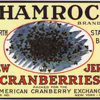 Shamrock Cranberries Label