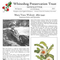 The Whitesbog Preservation Trust Newsletter