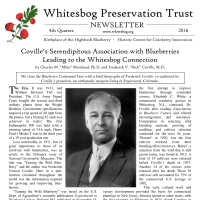 The Whitesbog Preservation Trust Newsletter