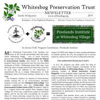 The Whitesbog Preservation Trust Newsletter