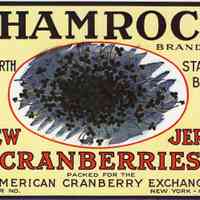 Shamrock Cranberries Label