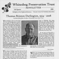 The Whitesbog Preservation Trust Newsletter