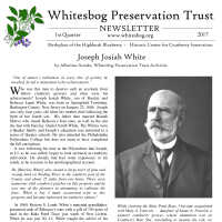 Whitesbog Preservation Trust Newsletter