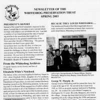 The Whitesbog Preservation Trust Newsletter