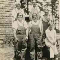 Edie King on bottom right with others