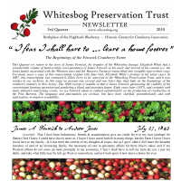 The Whitesbog Preservation Trust Newsletter