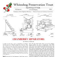 The Whitesbog Preservation Trust Newsletter