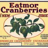 Olive Eatmor Cranberries Label