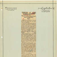 Newspaper Clipping