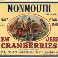 Monmouth Cranberries Label