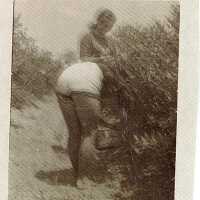 Two Picking Blueberries