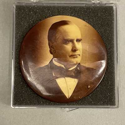 Large Pin of William McKinley
