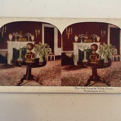 The Red Room in White House