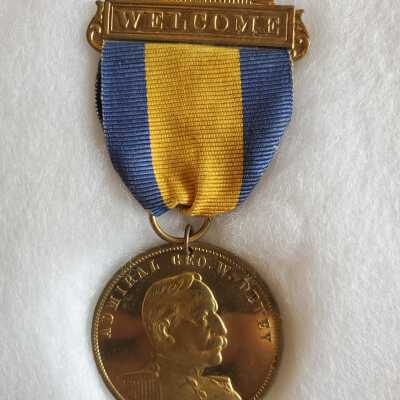 Admiral Dewey pin