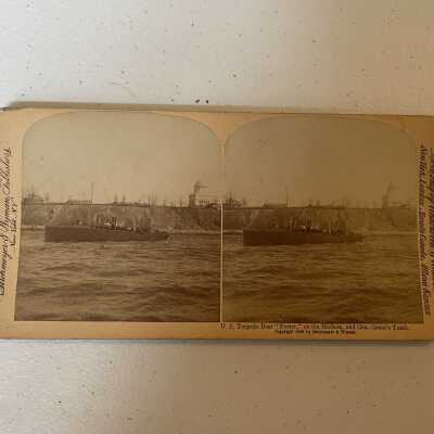 U.S. Torpedo Boat "Porter," on the Hudson