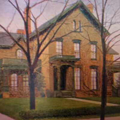 Milburn Residence, Delaware Avenue, Buffalo, NY, Where President McKinley died September 14th, 1901.