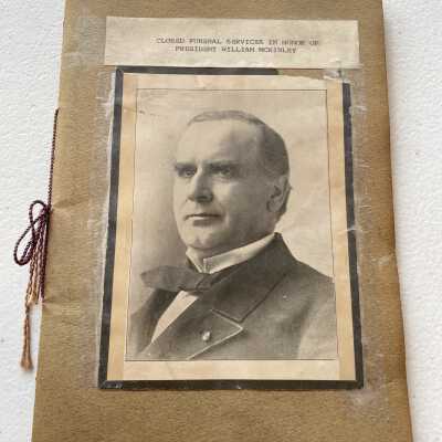 William McKinley Funeral Services Program