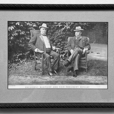 Photograph of McKinley and Hobart