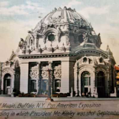 The Temple of Music Building in Buffalo, NY