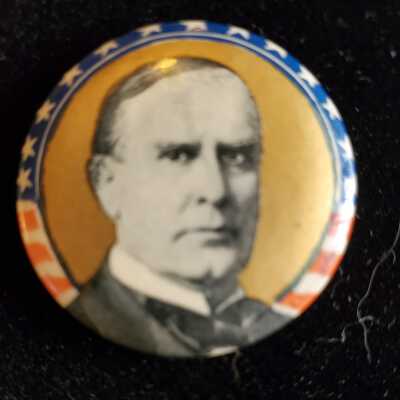 McKinley Campaign Pin