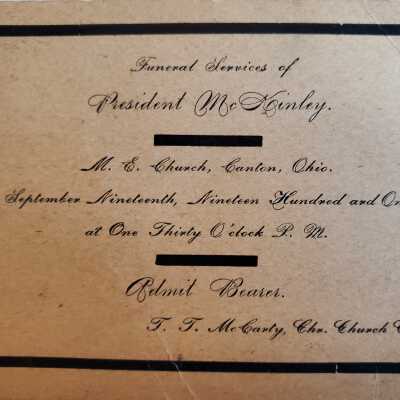 Ticket to Canton funeral services