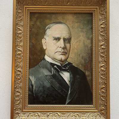 William McKinley Canvas Portrait