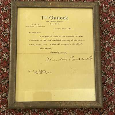 Letter from Roosevelt to Butler