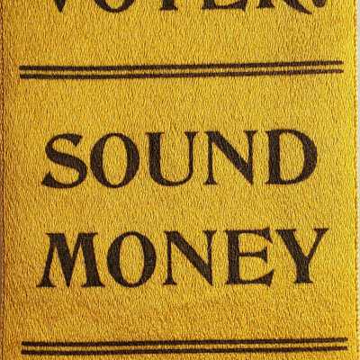 First Voter. Sound Money Prosperity. Ribbon