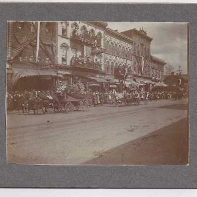 Two Carriages in McKinley's Funeral Procession