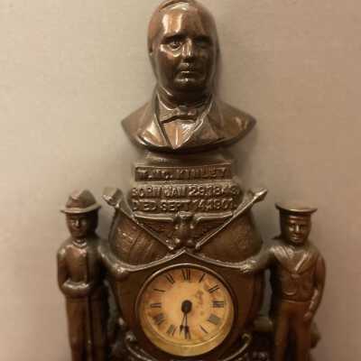 Bronze McKinley Clock