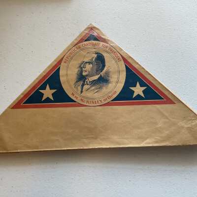 Folded Triangle Paper Flag