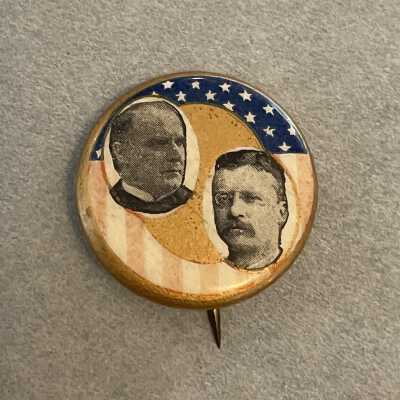 McKinley Roosevelt Pin