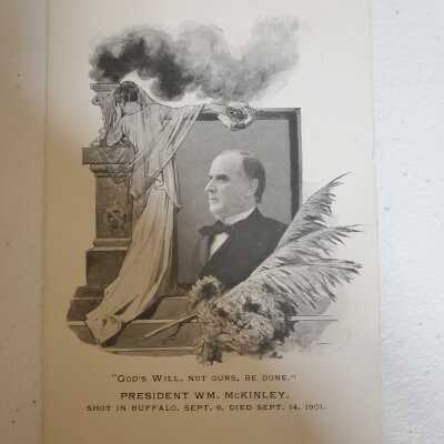McKinley Postcard "God's Will, Not Ours, Be Done."