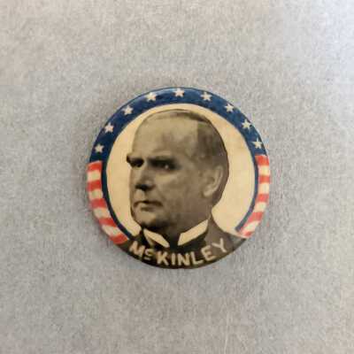 McKinley Campaign Pin.