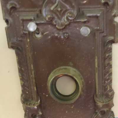 Doorplate from McKinley's Law Office in Canton